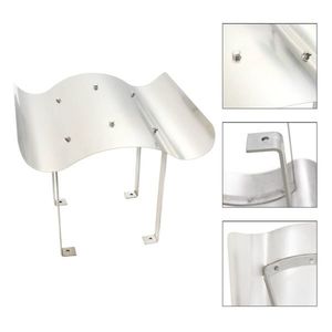 vidaXL Apărătoare de horn, oțel inoxidabil, 50 x 50 x 37 cm imagine