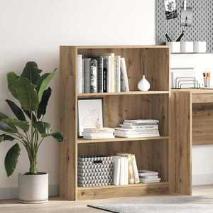 vidaXL Bibliotecă, stejar artizanal, 80x24x109 cm, lemn prelucrat imagine