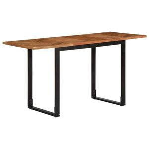 vidaXL Masa de sufragerie 140x70x75 cm din lemn masiv de salcam imagine