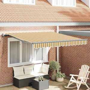 vidaXL Cortina Retractabilă Multicolour 300 x 250 cm țesătură imagine