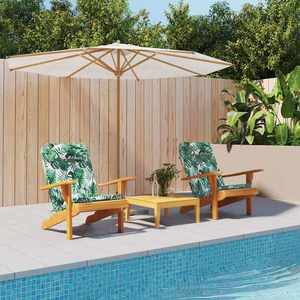 vidaXL Perne de fotoliu 2 pcs Verde 58 x 77 x 4.5 cm Tafeta Oxford imagine