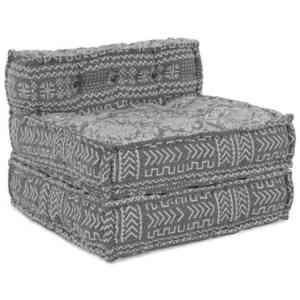 vidaXL Canapea Modulară Gri deschis 70 x 70 x 56 cm țesătură imagine