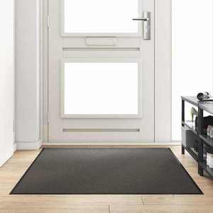 vidaXL Covoraș de intrare Altele Antracit și negru 120 x 180 cm imagine