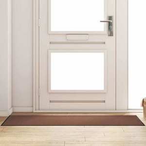 vidaXL Covoraș de intrare Altele Maro și negru 60 x 180 cm imagine