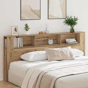 vidaXL Tăblie cap cu headboard 220 x 18.5 x 102.5 cm imagine