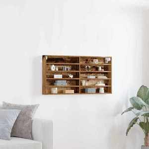 vidaXL Dulap de Expunere Lemn Vechi 100 x 8, 5 x 50 cm Lemn compozit imagine