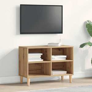 vidaXL Cabinet TV artisian oak 69, 5 x 30 x 50 cm Lemn compozit imagine