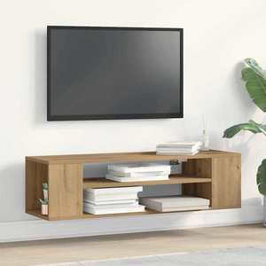 vidaXL Cabinet TV artisian oak 100 x 30 x 26, 5 cm Lemn compozit imagine