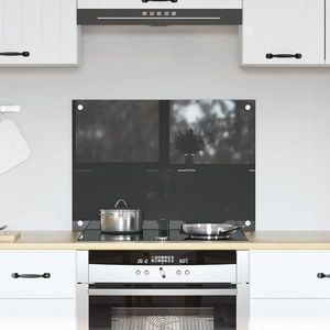 vidaXL Spate de bucătărie Gri închis 70 x 50 x 0, 6 cm imagine