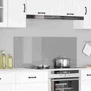 vidaXL Spate de bucătărie Gri deschis 120 x 50 x 0, 6 cm imagine