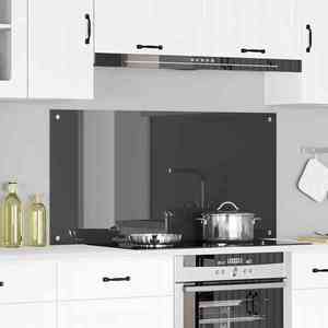 vidaXL Spate de bucătărie Gri închis 120 x 60 x 0, 6 cm imagine