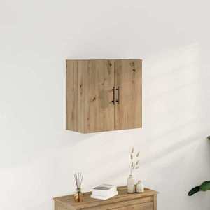 vidaXL Dulap de perete Pe perete Stejar Artizanal 60 x 31, 5 x 60 cm imagine