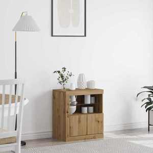 vidaXL Bufet Maro 60.5 x 37 x 67 cm Lemn compozit imagine