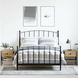 vidaXL Cabinet de Noptieră 2 pcs stejar artizanal 40 x 42 x 45 cm imagine