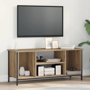 vidaXL Cabinet TV Stejar Artizanal 102 x 35 x 45 cm Lemn compozit imagine