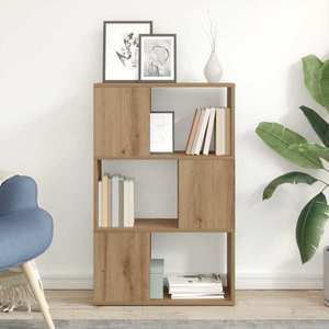 vidaXL Set comodă TV Pe perete Maro 60 x 24 x 94, 5 cm Lemn compozit imagine