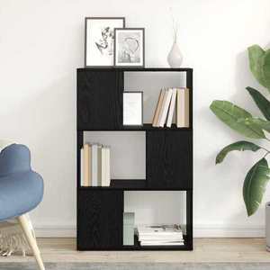 vidaXL Set comodă TV Pe perete Negru 60 x 24 x 94, 5 cm Lemn compozit imagine