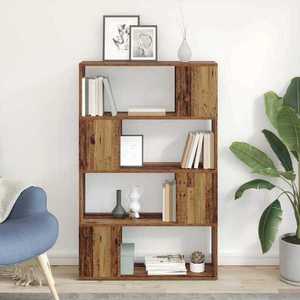 vidaXL Set comodă TV Pe perete Maro 80 x 24 x 125 cm Lemn compozit imagine