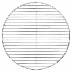 vidaXL Grătar pentru grătar Argintiu 43 x 43 cm Oţel inoxidabil imagine