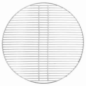 vidaXL Grătar pentru grătar Argintiu 60 x 60 cm Oţel inoxidabil imagine