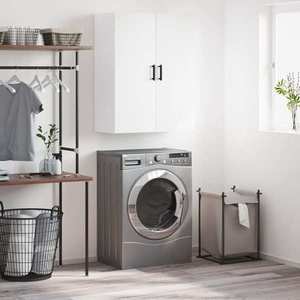 vidaXL Dulap cu montaj pe perete, alb, 69, 5x34x90 cm imagine