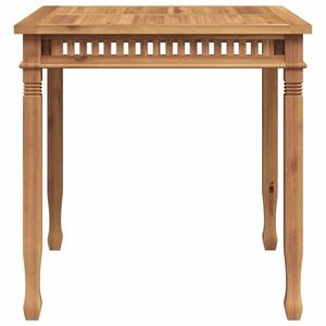 vidaXL Masă de grădină, 80 x 80 x 80 cm, lemn masiv de tec imagine