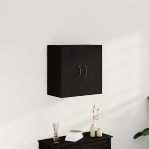 vidaXL Dulap de perete, stejar negru, 60x31x60 cm, lemn stratificat imagine