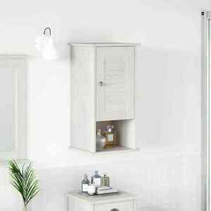 vidaXL Dulap Bathroom Montat pe Perete VIGO Alb 37 x 34 x 71.5 cm imagine