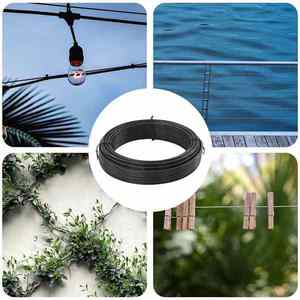 vidaXL Sârmă de legare pentru gard Antracit 80 m Oțel imagine