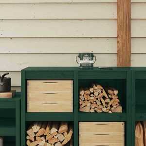 vidaXL Vopsea pentru lemn Verde 16, 5 x 16, 5 x 15, 9 cm Print pe perete imagine