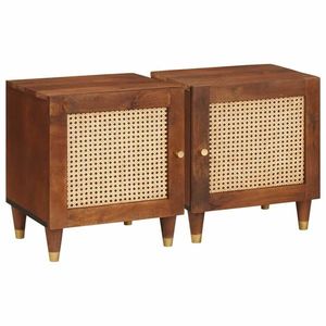 vidaXL Mese de noptieră 2 pcs 40 x 33.5 x 46 cm imagine