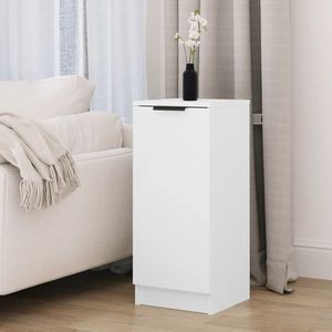 vidaXL Dulap, alb, 30x30x70 cm, lemn prelucrat imagine