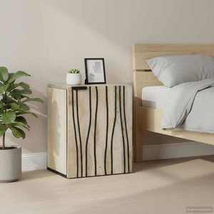 vidaXL Dulap pentru Chiuveta de Baie cu raft Alb 38 x 33, 5 x 48 cm imagine