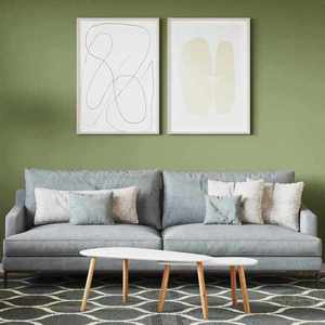 vidaXL Vopsea de perete Verde 16, 5 x 16, 5 x 15, 9 cm Print pe perete imagine