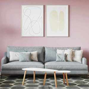 vidaXL Vopsea de perete Roz 16, 5 x 16, 5 x 15, 9 cm Print pe perete imagine