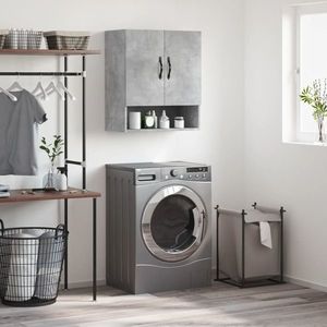 vidaXL Dulap de perete, gri beton, 60x31x70 cm, lemn compozit imagine