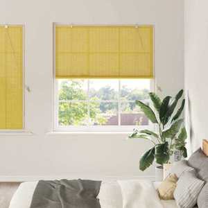 vidaXL Jaluzele și Umbre pentru Feronerie Altele Manual Galben Bambus imagine