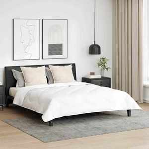 vidaXL Pernă cu pernă 2 pcs Alb 80 x 80 cm Bumbac imagine