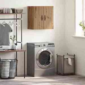 vidaXL Dulap de perete stejar artizanal 60 x 31 x 60 cm Lemn compozit imagine