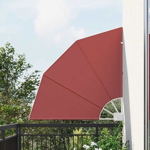 vidaXL Ecran de intimitate pentru balcon Terracota 115 x 115 cm imagine