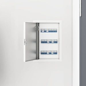 vidaXL Panou de Acces Alb 20 x 30 cm Oțel imagine