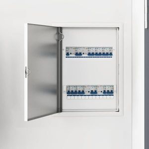 vidaXL Panou de Acces Alb 30 x 40 cm Oțel imagine