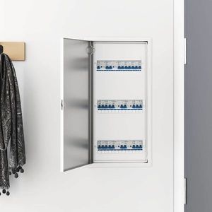 vidaXL Panou de Acces Alb 30 x 60 cm Oțel imagine