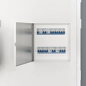 vidaXL Panou de Acces Alb 50 x 50 cm Oțel imagine