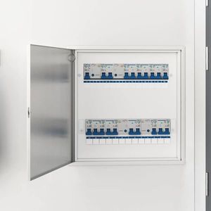 vidaXL Panou de Acces Alb 60 x 60 cm Oțel imagine