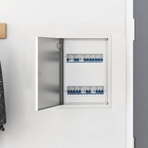 vidaXL Panou de Acces Alb 30 x 40 cm Oțel imagine