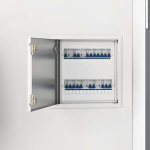 vidaXL Panou de Acces Alb 30 x 30 cm Oțel imagine