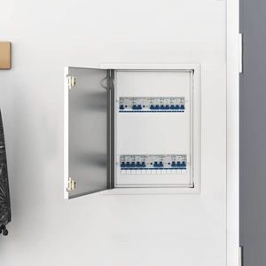 vidaXL Panou de Acces Manual Alb 30 x 40 cm Oțel imagine