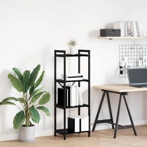 vidaXL Bibliotecă Stejar negru 40 x 30 x 118 cm Lemn compozit imagine