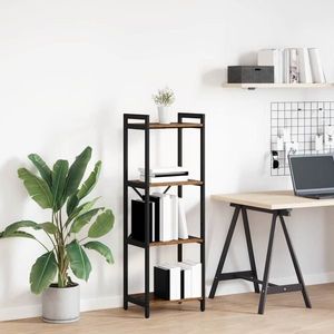 vidaXL Bibliotecă Lemn vechi 40 x 30 x 118 cm Lemn compozit imagine